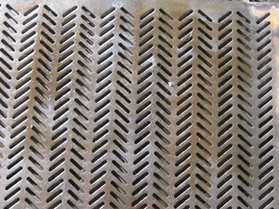 八字孔冲孔网 - 安平县集磊丝网制品有限公司图片2