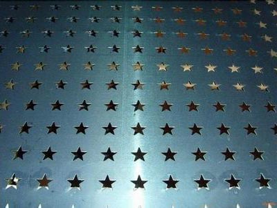 五角星型冲孔网 - 安平县集磊丝网制品有限公司图片2